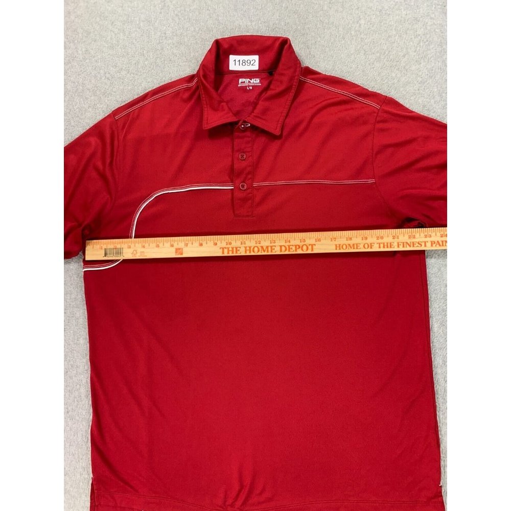 Ping Collection Classic Solid Polyester S/S Golf … - image 5